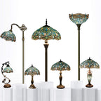 Tiffany Table Lamp Sea Stained Glass Dragonfly Style