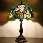 Tiffany Table Lamp Stained Glass 12x12x19 Inch Sea