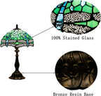 Tiffany Table Lamp Stained Glass 12x12x19 Inch Sea