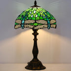 Tiffany Table Lamp Stained Glass 12x12x19 Inch Sea