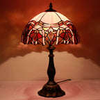 Tiffany Table Lamp Stained Glass 12x12x19 Inch Sea
