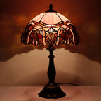 Tiffany Table Lamp Stained Glass 12x12x19 Inch Sea