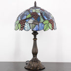 Tiffany Table Lamp Stained Glass 12x12x19 Inch Sea