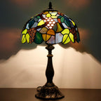 Tiffany Table Lamp Stained Glass 12x12x19 Inch Sea