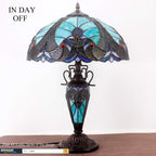 Tiffany Table Lamp Stained Glass Liaison Style