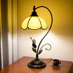 Tiffany Table Lamp Stained Glass Style S Leaves