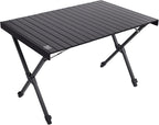 Timber Ridge Folding Camping Table Fold Up Aluminium