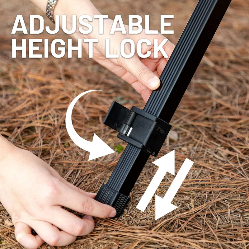 Roll Up Camping Table That Fold Height Adjustable