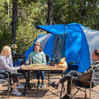 Timber Ridge Folding Camping Table Fold Up Aluminium