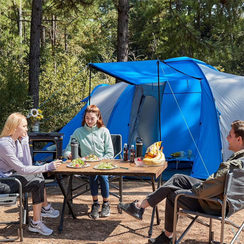 Roll Up Camping Table That Fold Height Adjustable