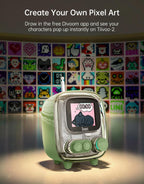 Times Gate 2.4 5ghz Wifi Pixel Art Clock