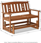 Tioman Outdoor Glider New Mexico Chair for Patio