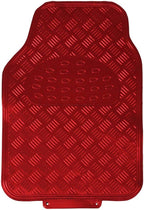 Titan Car Mat Set Metallic Design with Rubber