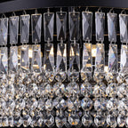 Crystal Chandelier 6-Light Modern Chandeliers for Dining Room
