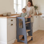 Toddler Kitchen Stool Tower Kids Step Montessori Design