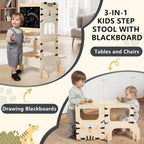 Toddler Kitchen Tower Foldable Montessori Learning Standing