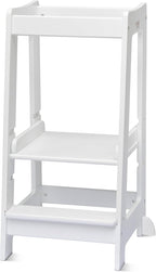 Toddler Tower 3-Level Adjustable Wooden Step Stool