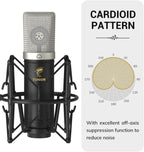 Tonor USB Podcast Microphone Gaming PC Studio Streaming