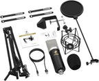 Tonor USB Podcast Microphone Gaming PC Studio Streaming