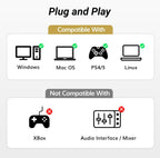 Tonor USB Podcast Microphone Gaming PC Studio Streaming