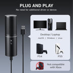 Tonor USB Podcast Microphone Gaming PC Studio Streaming