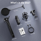 Tonor USB Podcast Microphone Gaming PC Studio Streaming