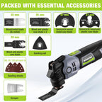 Tool 400W 6 Speeds 15 000-22 000RPM