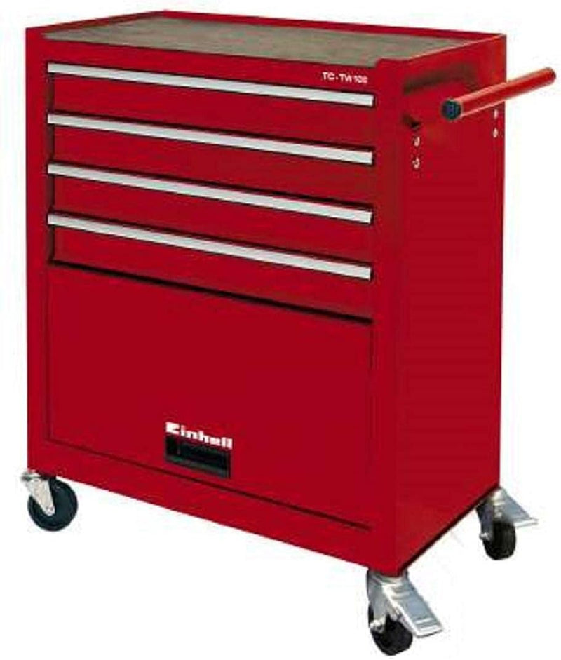 Tool Chest on Wheel Interlock System