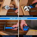 Tool Kit Set Box Home Repair Diy Tools (138Piece)