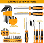 Tool Kit Set Box Home Repair Diy Tools (138Piece)