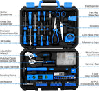 Tool Kit Set Box Home Repair Diy Tools (138Piece)