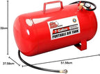 Torin Portable Horizontal Air Tank with 36" Hose