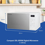 Touch Control Digital Solo Microwave 20L 800W