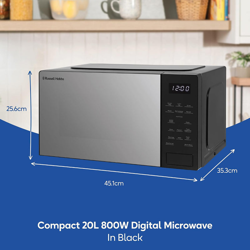 Touch Control Digital Solo Microwave 20L 800W