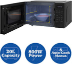 Touch Control Digital Solo Microwave 20L 800W