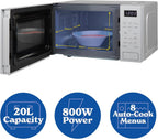 Touch Control Digital Solo Microwave 20L 800W