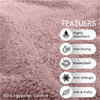 Towel Bale Set Water Absorbent Bathroom Towels Accessories (8 Piece)