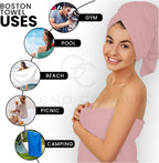 Towel Bale Set Water Absorbent Bathroom Towels Accessories (8 Piece)
