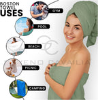 Towel Bale Set Water Absorbent Bathroom Towels Accessories (8 Piece)