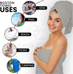 Towel Bale Set Water Absorbent Bathroom Towels Accessories (8 Piece)