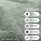 Towel Bale Set Water Absorbent Bathroom Towels Accessories (8 Piece)
