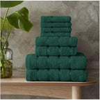 Towel Bale Set Water Absorbent Bathroom Towels Accessories (8 Piece)
