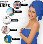 Towel Bale Set Water Absorbent Bathroom Towels Accessories (8 Piece)