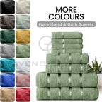 Towel Bale Set Water Absorbent Bathroom Towels Accessories (8 Piece)