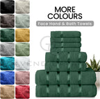 Towel Bale Set Water Absorbent Bathroom Towels Accessories (8 Piece)
