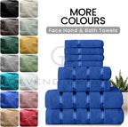 Towel Bale Set Water Absorbent Bathroom Towels Accessories (8 Piece)