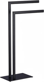 Towel Rack 2 Bars Free Standing for Bathroom