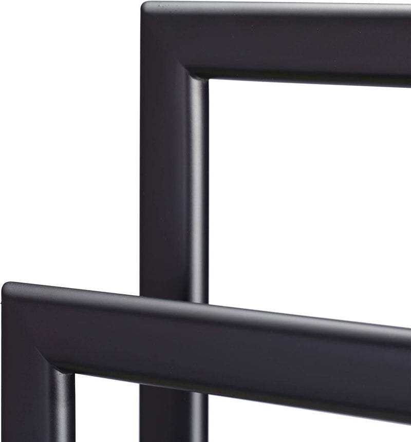 Towel Rack 2 Bars Free Standing for Bathroom