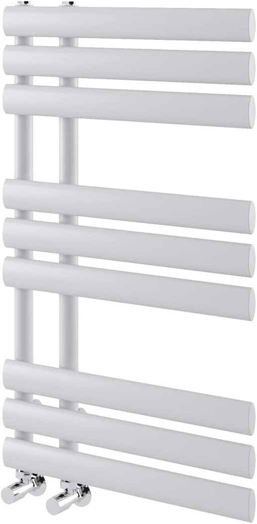 Towel Radiator 820 X 500 Heated Rail Vertical
