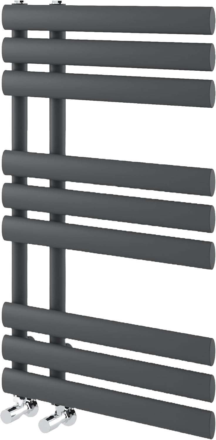 Towel Radiator 820 X 500 Heated Rail Vertical